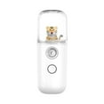 thumbnail image 1 of Portable Mistier - Rechargeable Battery, Mini Atomizing Sprayer for Travel & Home, Cute Designed Cold Mist Hydration for Home and Travel (White), 1 of 6