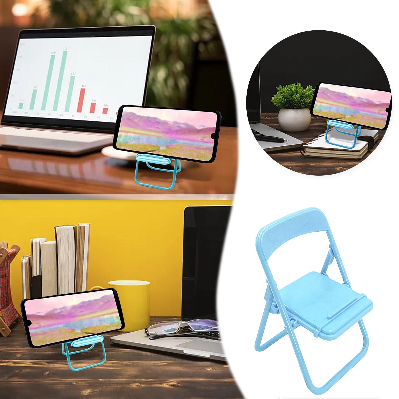 Portable Mobile Phone Stand Mini Desktop Holder Adjustable Folding