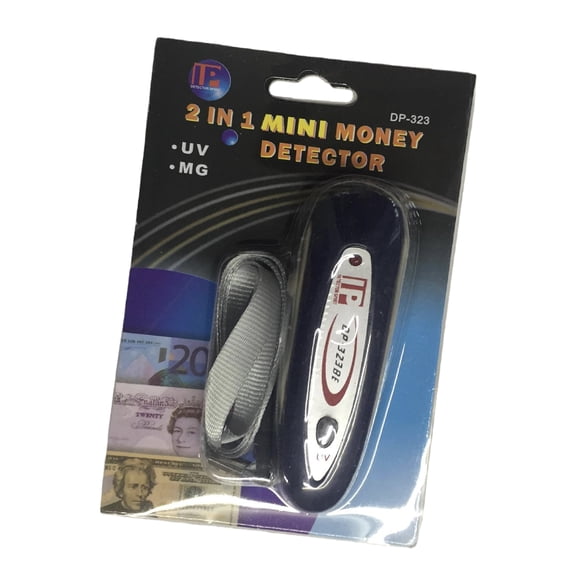 Portable Money Transducer Pen Fluorescent Light Verification Enlarging Lens for Accurate Forgery Identification