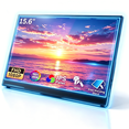 thumbnail image 1 of Portable Monitor Second Screen Travel 15.6" FHD IPS Laptop Screen Extender External Display USB-C HDMI Work Office Gaming for Windows Mac Android, 1 of 8