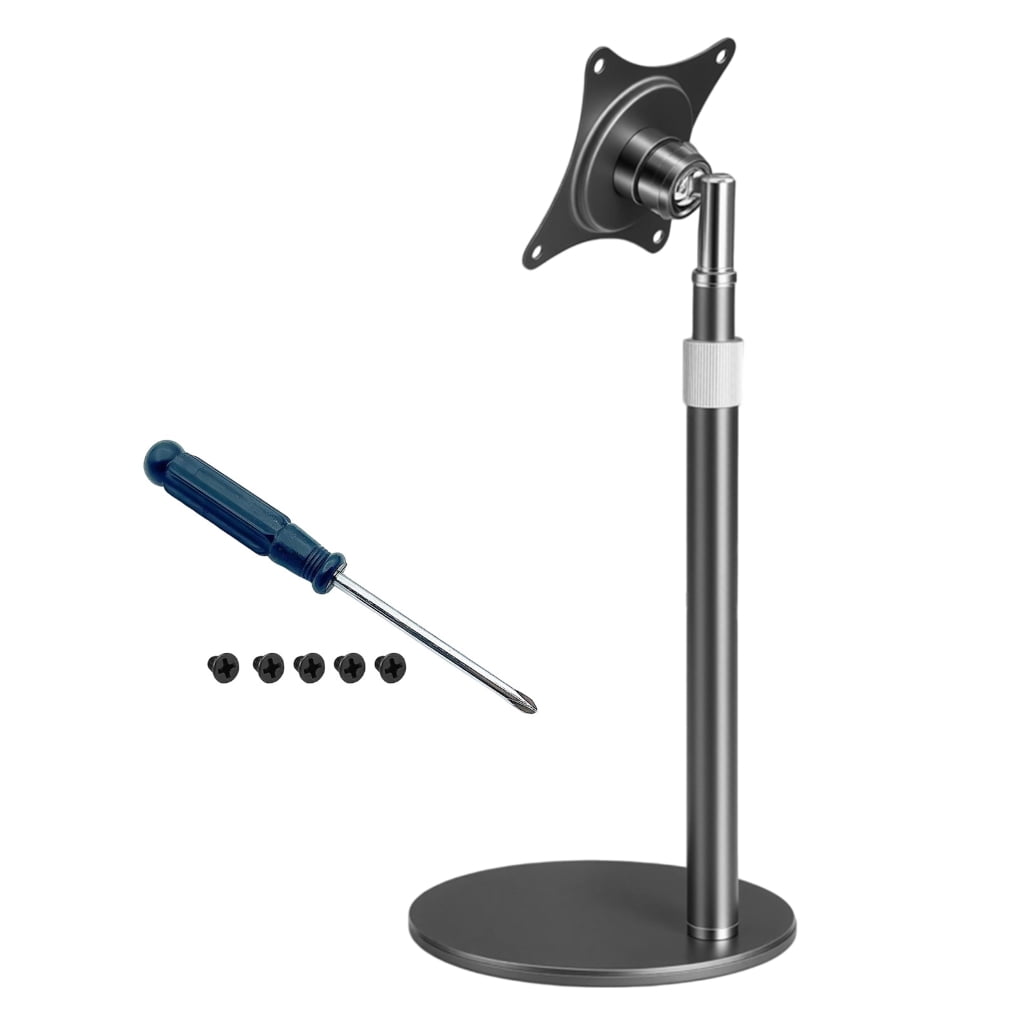 Portable Monitor Risers Portable Monitor Stand with 75 x 75 mm VESA Mount for Desk Viewing ...