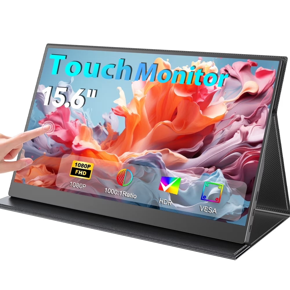★新品★UPER3 ECR Portable Monitor 本体 Portable Monitor Touch Screen, UPERFECT 15.6 Inch 1080P FHD IPS
