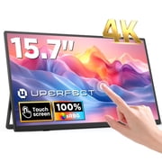 Portable Monitor Touchscreen 15.7" 4K UHD Laptop Extended Monitor with Speaker HDMI USB-C Second Screen for Laptop MacBook - BE157BU
