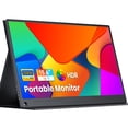 thumbnail image 1 of Portable Monitor Zero Frame, 15.6" Ultra Slim 1080P FHD 100% sRGB Display IPS Monitor, Plug&Play Second External Monitor for Laptop PC Phone Mac Xbox PS5, 1 of 9