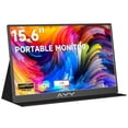 XGERTGI 15.6 Inch FHD Portable Monitor, Ultra-Slim USB-C Travel ...
