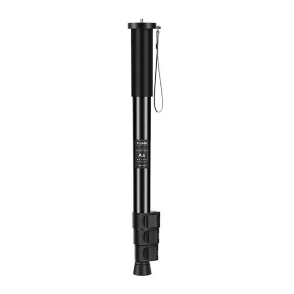 Portable Monopod Aluminum Telescopic Camera Monopod Base for DSLR Video Cameras Camcorders Supporting Monopod