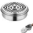 thumbnail image 1 of Portable Mosquito Coil Holder Mosquito Incense Box Grid Sandalwood Holder with ​Handle Fireproof ​Incense Burner for Home Office Camping Essentials, 1 of 9