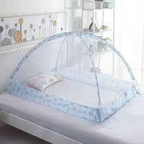 Portable Mosquito Net Tent for Baby - Standing Net for Bedroom,Full Cover Design,Prevents Insects,Travel Friendly