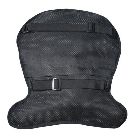 Portable Motorcycle Comfort Cushion with Manual Inflation Air-Cell Seat Support for Commutes, Long Excursions, and Road Reduction