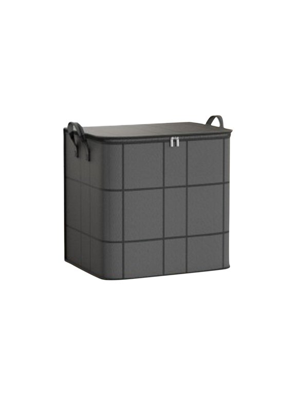 Portable Moving Storage Bags - Large Capacity Zippered Fabric Organizer for Bedding & Clothes