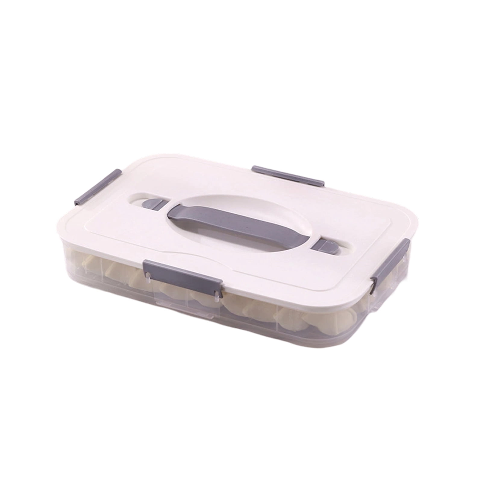 Portable Multi Layer Refrigerator Organizers Storage Case For Dumplings ...