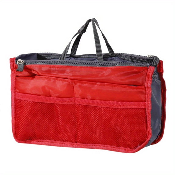 Portable Multi-Pocket Travel Wash Bag with Handheld Storage and Organizer for Easy Packing and Convenience