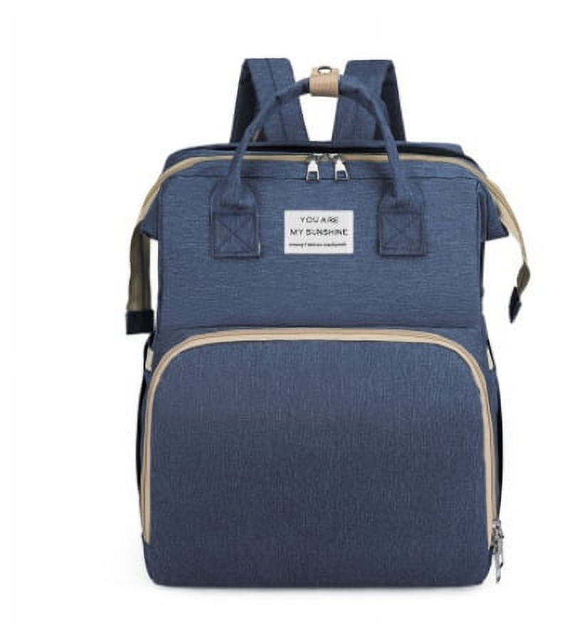 Portable Multi-function Foldable Crib Mummy Bag Large Capacity Diaper Bag Backpack Changing Bags Travel Backpack Baby Care Bags