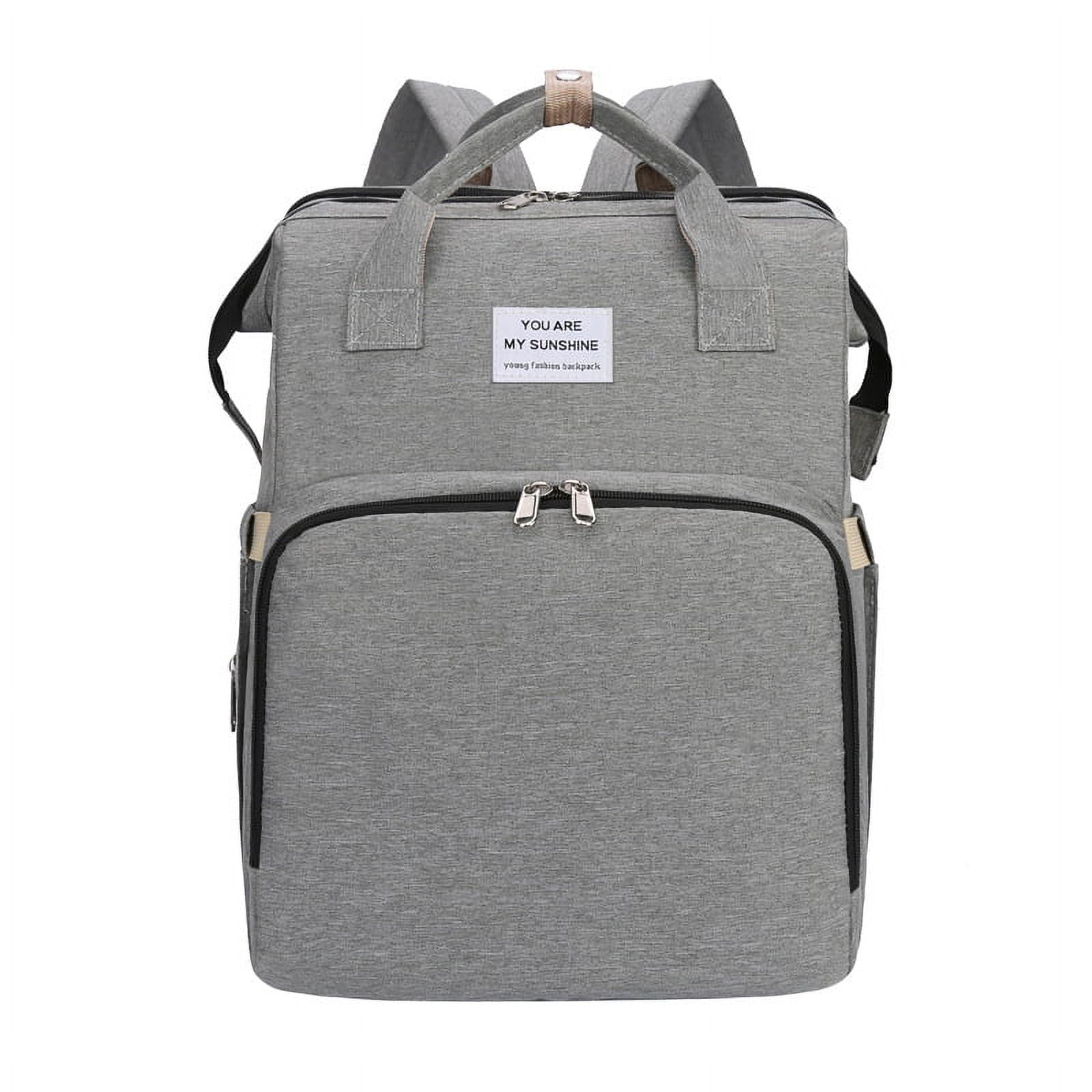 Portable Multi-function Foldable Crib Mummy Bag Large Capacity Diaper Bag Backpack Changing Bags Travel Backpack Baby Care Bags