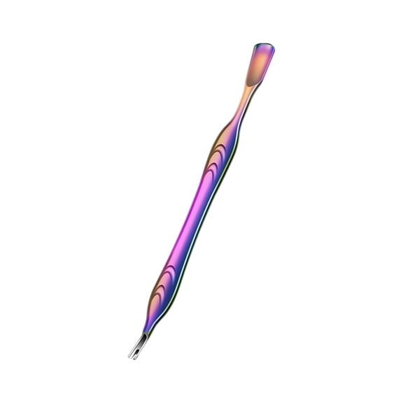 Portable MultiPurpose Nails Care Tool Cuticle Pusher Smoothly edges For Effective Cuticle Trimming Safe Skin Exfoliation