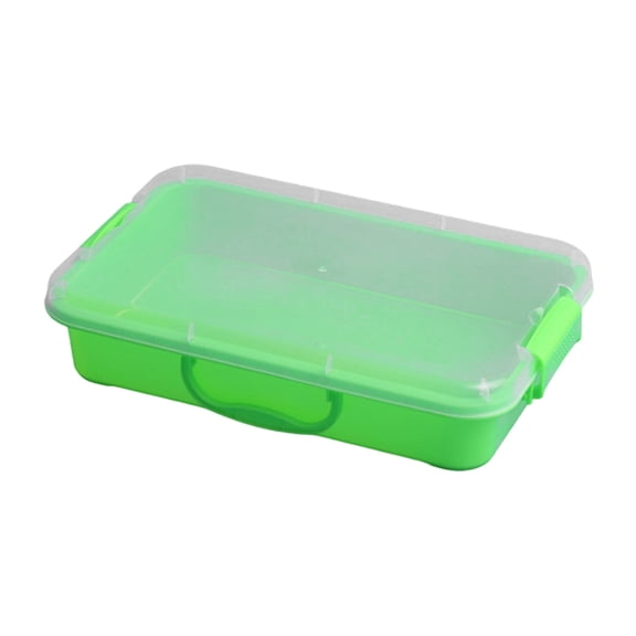 Portable Multicolor Sandbox Containers Stackable With Lid For Sensory Play Storage