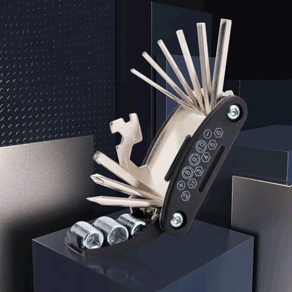 Portable Multifunction Repair Tool Kit Allen Key Hex Socket Wrench