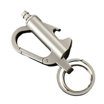 Portable Multifunctional Ignition Device, Lighters Hidden In Key Chain, for Camping, Hiking, Survival Gear, Emergency Use, B