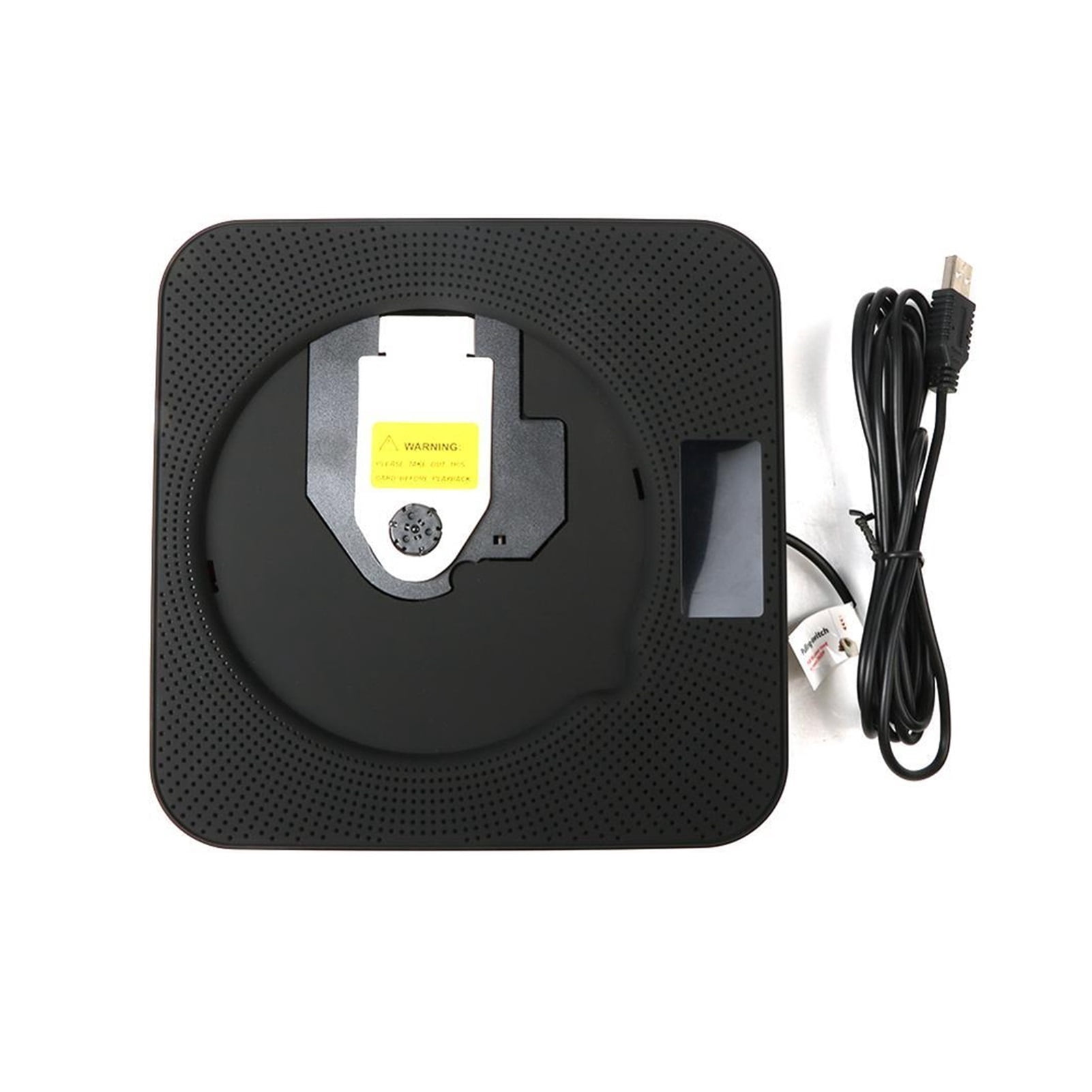 Portable Music CD Player Bluetooth-compatible Desktop Wall Mount Smart DVD Player Remote Control Hi-Fi Speaker FM Radio USB MP3 ,Easy to Install