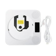 Portable Music CD Player Bluetooth-compatible Desktop Wall Mount Smart DVD Player Remote Control Hi-Fi Speaker FM Radio USB MP3 ,High Volume Speakers