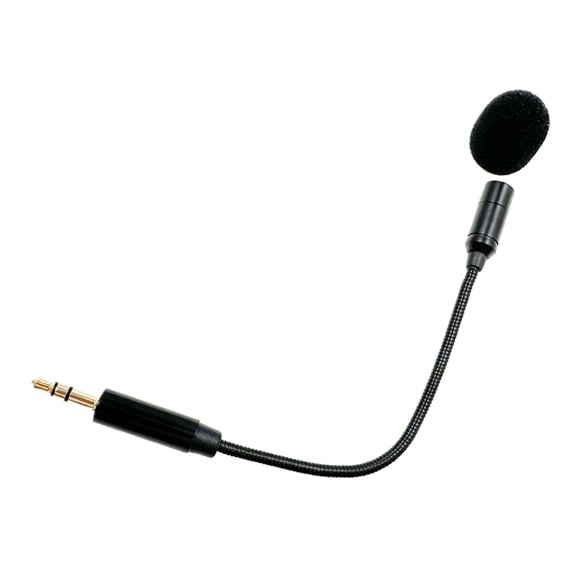Professional Gaming Boom Microphone With 3.5mm Gold Plate Plugs, Omnidirectional Microphone MIC for Everyday Use