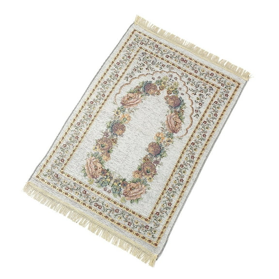 Portable Muslim Prayer Rug, Sajadah for Islam Prayer Carpet Mat Lightweight Folable Ramadan Praying Mat Islamic Eid Ramadan Rug for Kids Men Women