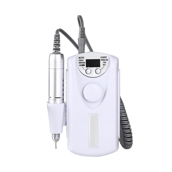 Portable Nail Drill, 30000RPM Rechargeable Electric Nail Drill Machine With HD LCD Display Nail Master For Manicure Nail Art Tools ,Long Lasting
