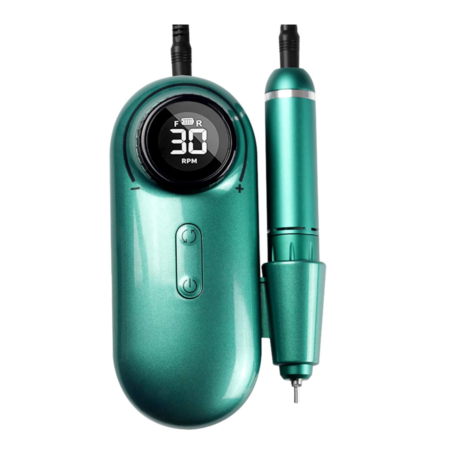 Portable Nail Drill Machine Rechargeable Electric Nail File, Professional File Nail Drill Kit, Manicure Pedicure Polishing Grinding Set for Salon Home DIY Use