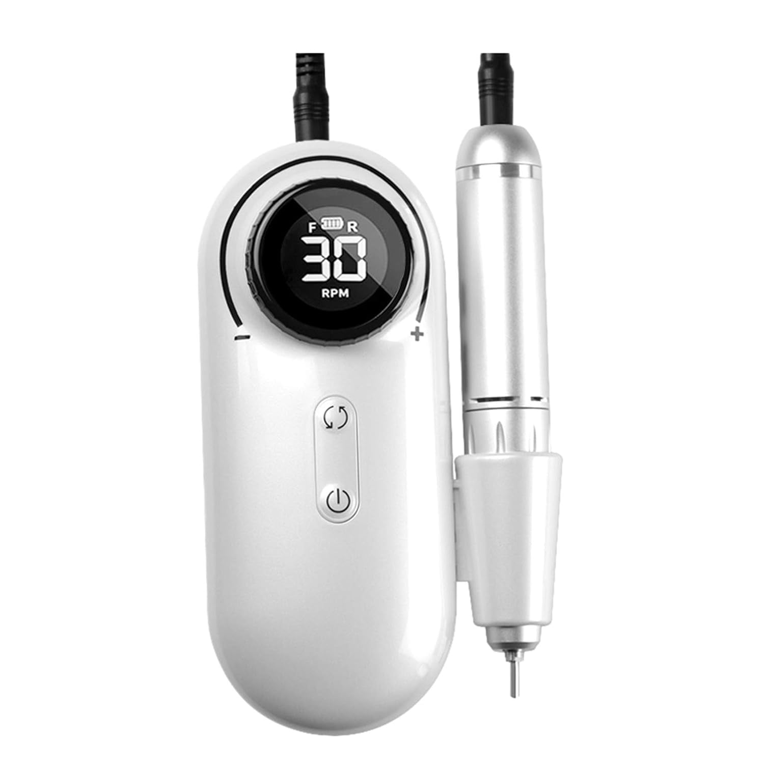 Portable Nail Drill Machine Rechargeable Electric Nail File, Professional File Nail Drill Kit, Manicure Pedicure Polishing Grinding Set for Salon Home DIY Use