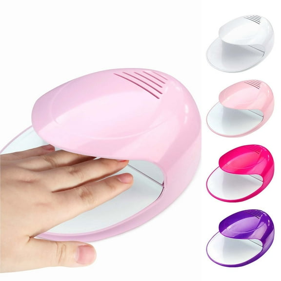 Portable Nail Fan Dryer for Regular Polish - Kids Safe Manicure Tool - Battery Operated Quick Dry Machine for Girls - No Gloves Required - Hands and Feet Nail Art Dryer - Birthday Gift Addition