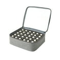 thumbnail image 1 of Portable Nail Polish Organizer Case Holds 30 Bottles, Manicure Storage Bag with Adjustable Dividers, Travel Cosmetic Makeup Holder for Women, 1 of 5