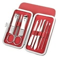 thumbnail image 1 of Portable Nail Set - 8 Piece Manicure Kit for Easy Grooming and, 1 of 6