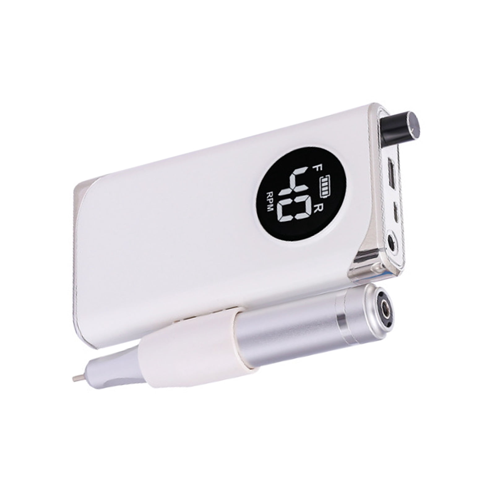 Portable Nails Drill 40000 RPM,Rechargeable Electric Nails File Machine E File for Acrylic Nails Gel Polishing Removing