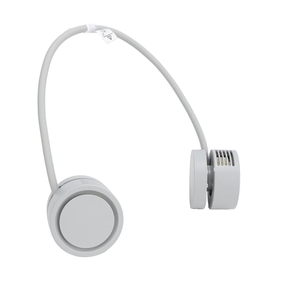 Portable Neck Fan, 3 Levels Adjustable 360 Degree Silent Essential Oils Diffuser Cooling Bladeless Fan for Outdoor Home Fan