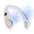 thumbnail image 1 of Portable Neck Fan 3 Speed Hanging Fan with Digital Display USB Rechargeable 3000mAh, 1 of 8
