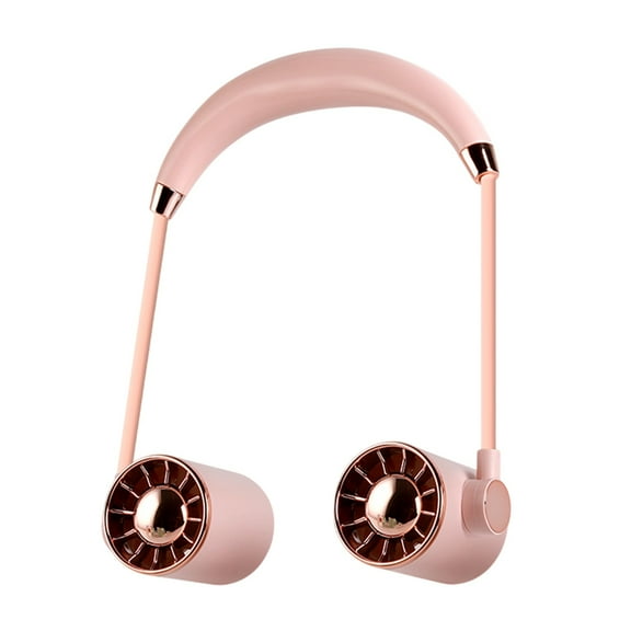 Portable Neck Fan Rechargeable Personal Hand-Free Fan Mini USB Wearable Neckband Sport Fan, 3 Speed Adjustable, 360 Degrees Free Rotation Perfect for Working, Traveling, Office, Reading