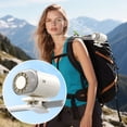 thumbnail image 1 of Portable Neck Turbo Fan, Clip Portable Fan Rechargeable, Cooling Fans that Blow Cold Air, Chill Pill Fan Ventilador Portatil for Travel Summer Indoor Outdoor, 1 of 8