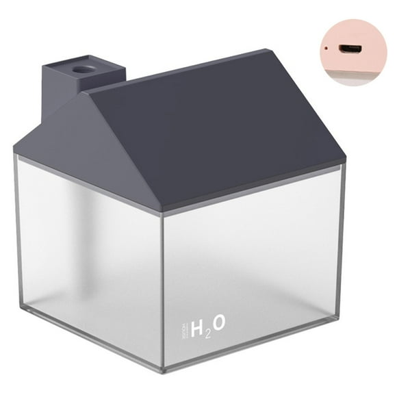 Portable Negative Ions Mini Humidifier 250ml Small Cool Mist Humidifier for Baby Bedroom Travel Office Super Quiet