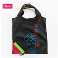 thumbnail image 1 of Portable New 8 Colors Foldable Fashion Cute Reusable Bag Strawberry Shopping Tote Bags Eco Handbag BLACK, 1 of 8