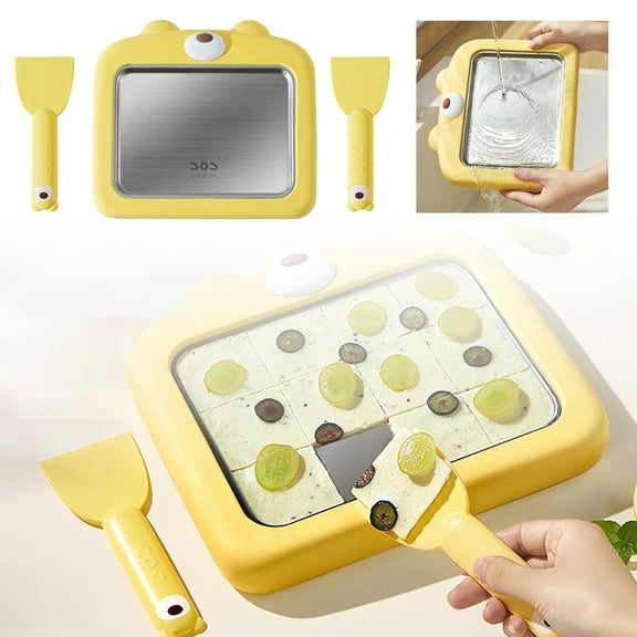 Portable No Plug Mini Ice Maker – Create Delicious Anywhere Anytime – For Summer Parties & Kids !