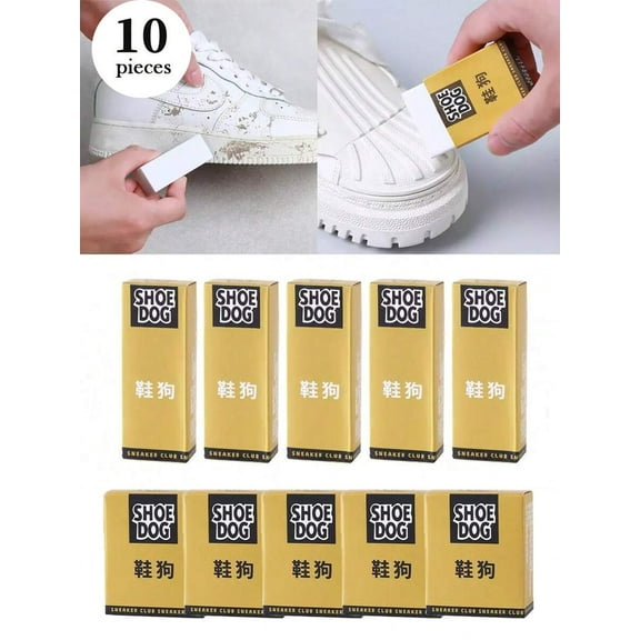 Portable No Water Needed Cleaning & Stain Removing Eraser, Suitable For Cleaning Canvas Shoes, Sneakers, Leather Shoes