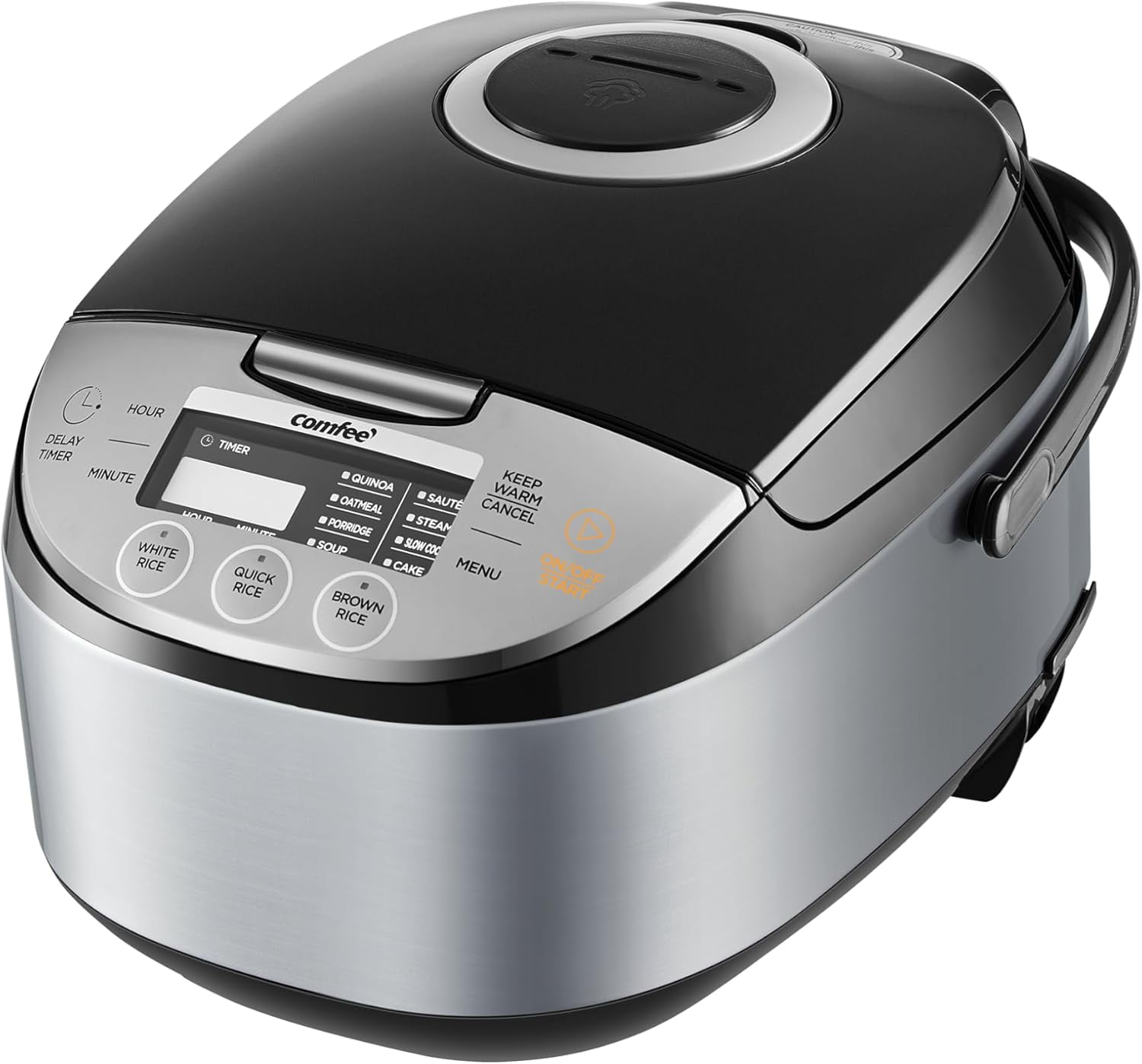 Portable Non-Stick Rice Maker, Japanese Rice Cooker with Fuzzy Logic