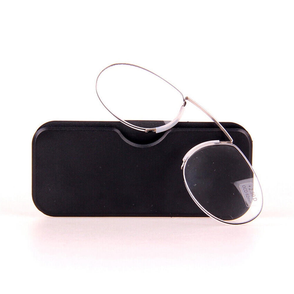 Portable Nose Clip Reading Glasses Legless Reading Glasses Mini