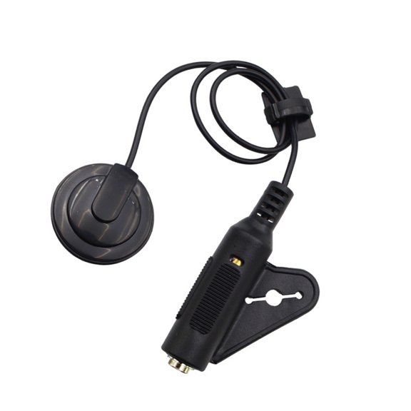 Portable Not Invasive Guitar Transducer System Sensitive Ranges Multiple String Instruments Compact Travel Friendly
