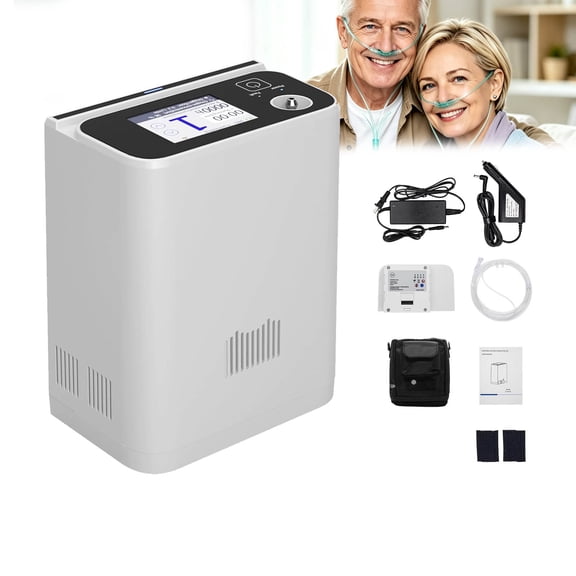 Portable O2XY Concentrator, Lightweight Design for Travel Outdoor, Portable Generator Machin for Home Car Use
