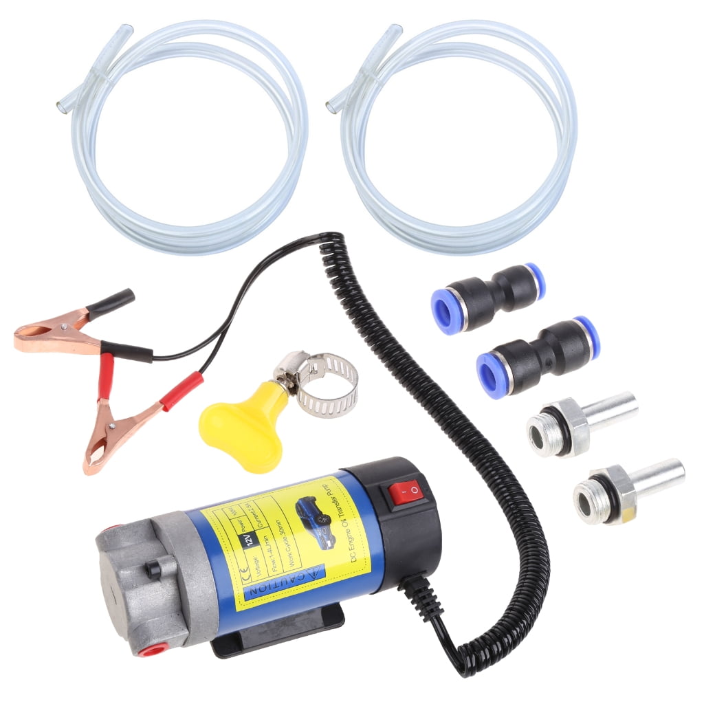 Portable Oil Change Pump Extractor Oil Fluid Pump Extractor for w/Hose 12V 2-3L/