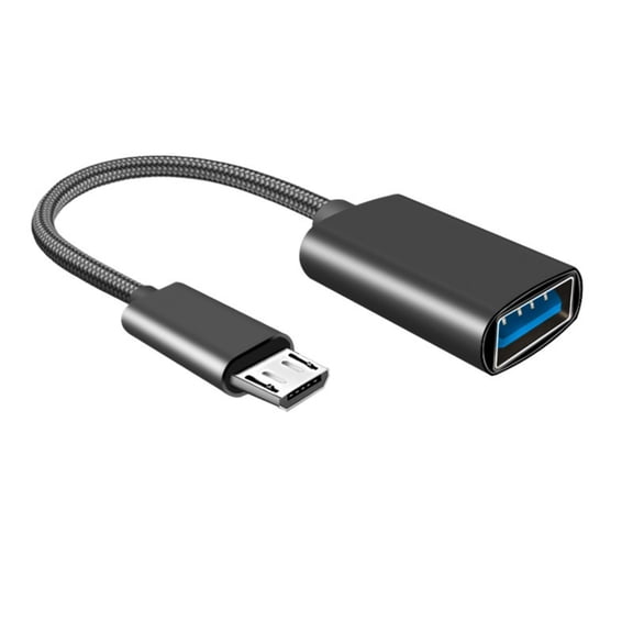 Portable On The Go USB Cable for Tablets and Phones Enables USB Device Connection with USB Input Type C/USB 5Pin Output