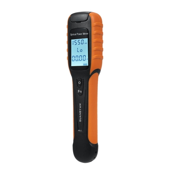 Portable Optical Power Meter G11 Optical Power Meter High Precision Rechargeable Fiber Optic Power Meter with Flashlight OPM Measurement Range -50~+26dBm FC/SC/ST