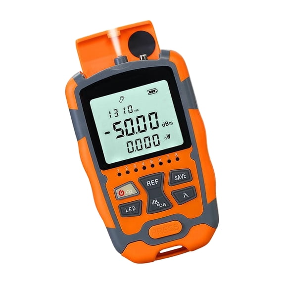 Portable Opticals Power Meter With Wide Ranges Detection And Auto Shutdown For Networking Diagnostics
