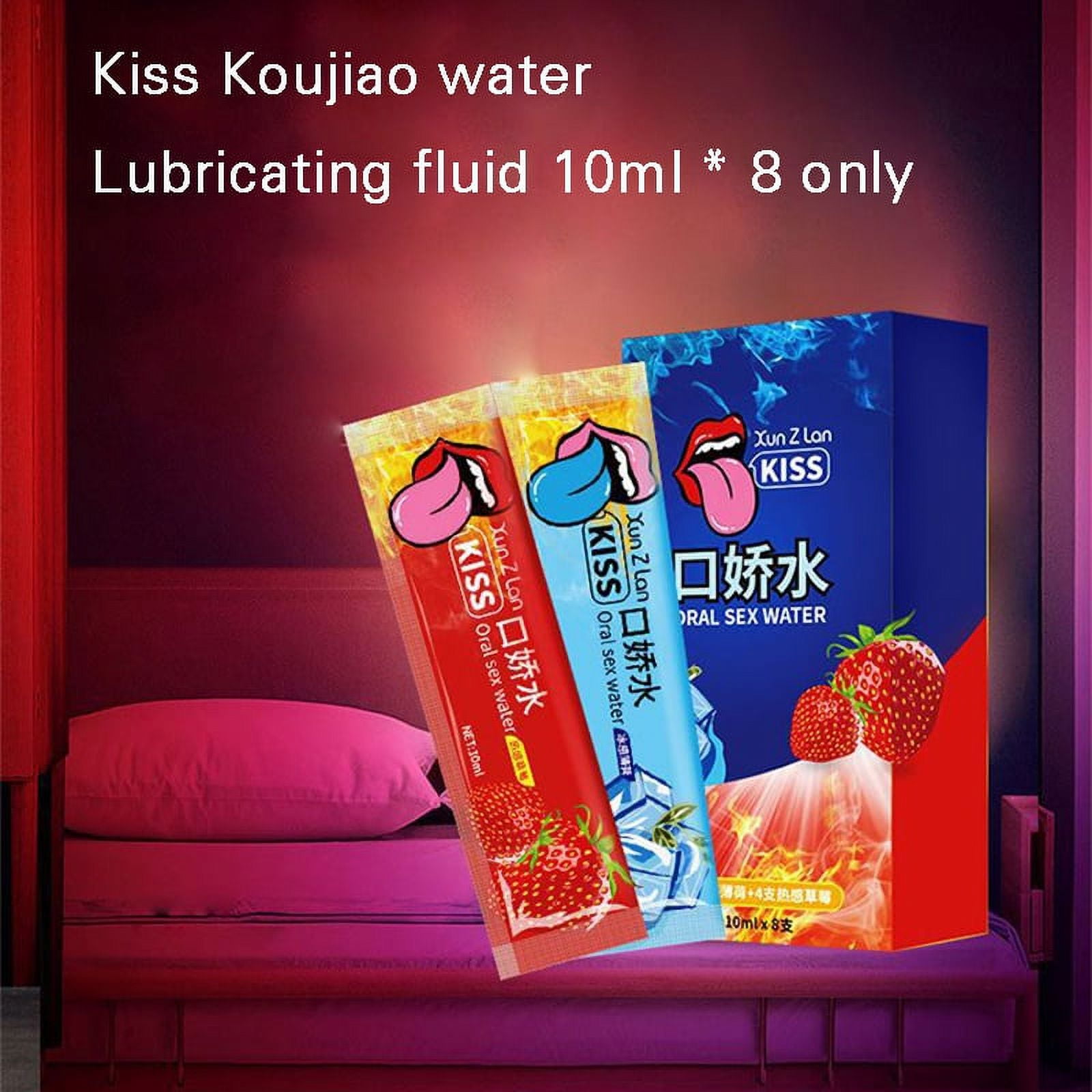 Portable Oral Sex Water Fresh Breath Fruity Mouthwash Cool Passion Lube For Women Men 2889